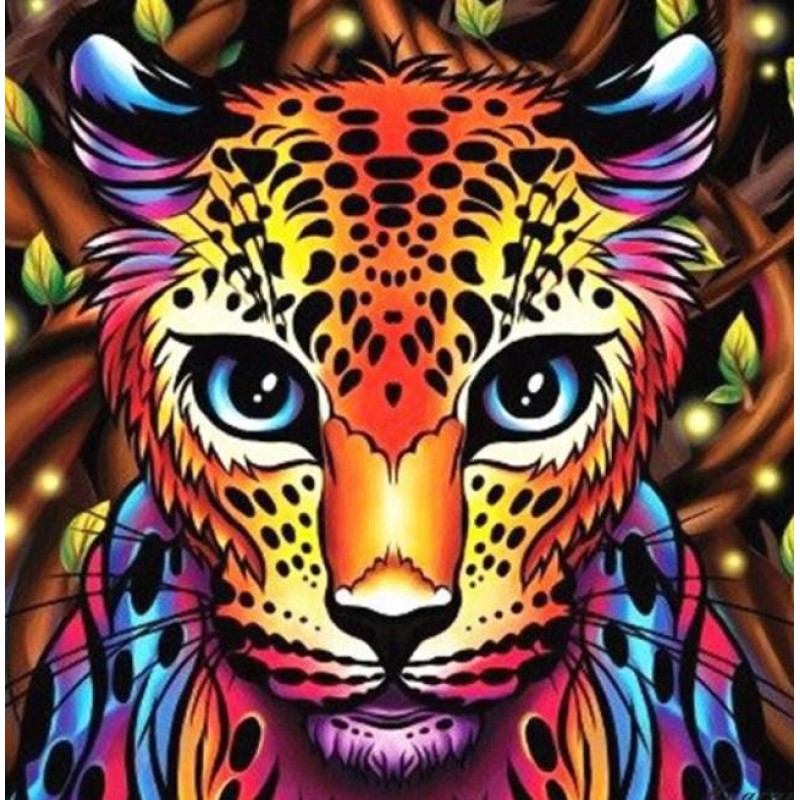 Colorful Leopard - P...