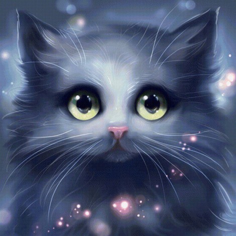 Captivating Cat - Paint with Diamonds