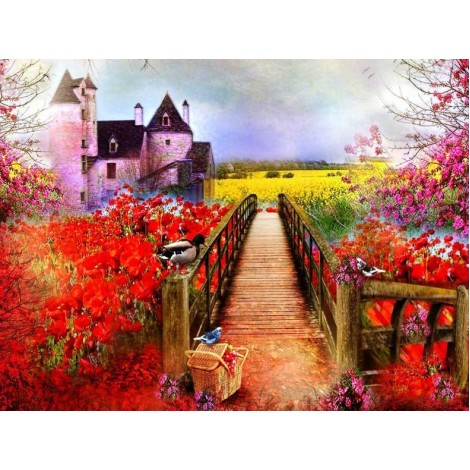 Fabulous Flower Garden Diamond Painting