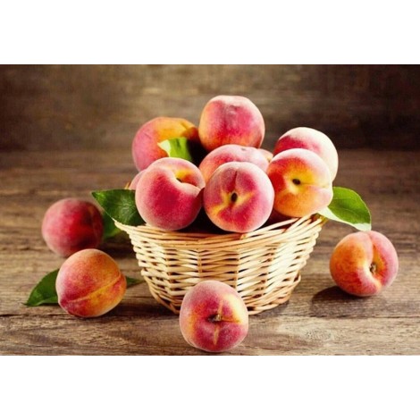 Peach Basket - Diamond Painting Kit