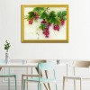 Grapes on Branches DIY Painting