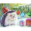 Christmas Hedgehog Painting Kit