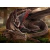 Dragon & Queen - Diamond Painting Kit