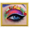 Fruit Art on Colorful Eye DIY Painting