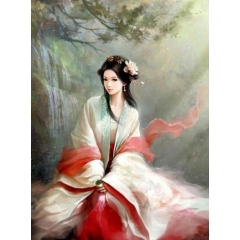 Chinese Princess - Paint by Diamonds