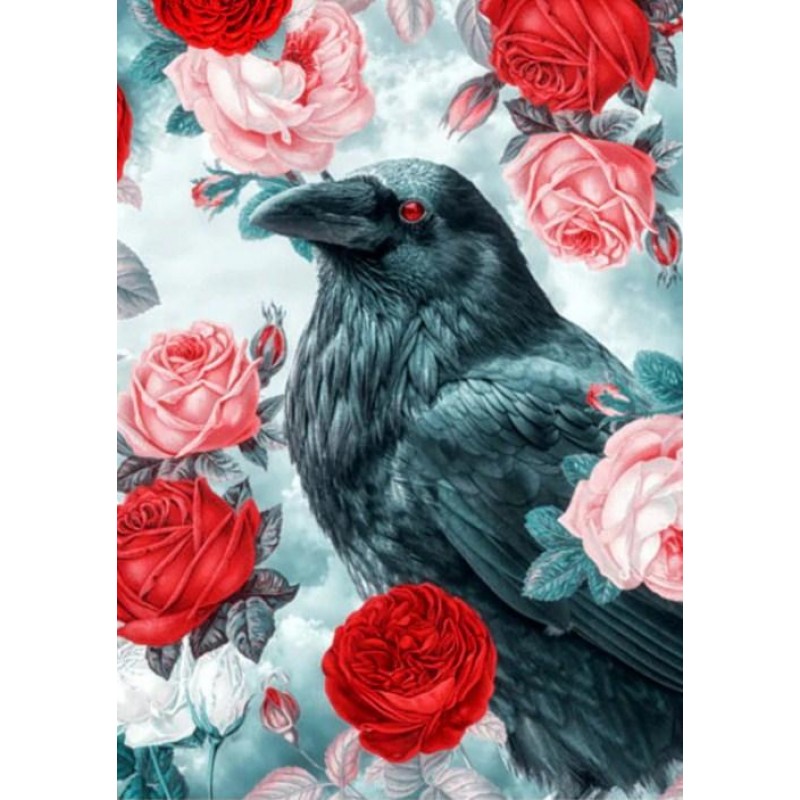 Crow & Roses Dia...