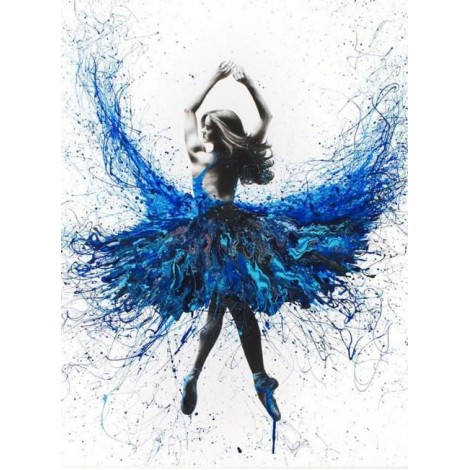 Contemporary Dance Art - Paint by Diamonds