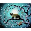 Cats on Trees DIY Diamond Paintings