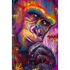 Colorful Gorilla Art Diamond Painting