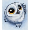 Cute Baby Owl - Paint by Diamonds